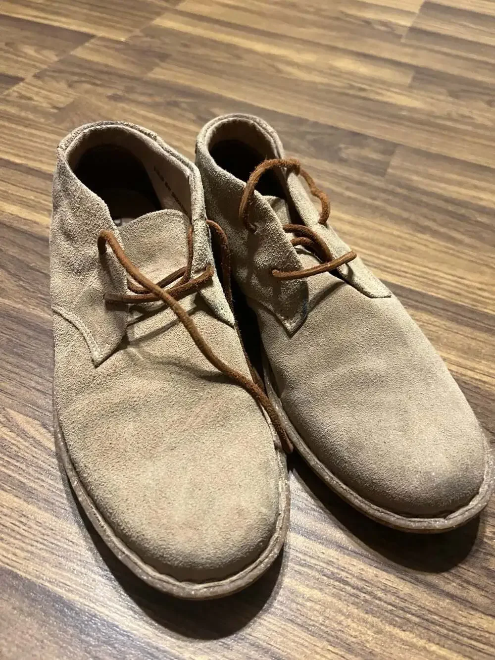 Born Handcrafted Footwear Tan Suede Chukka Boots